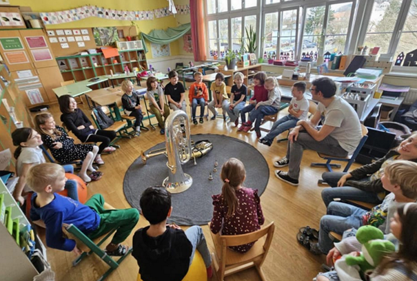 Besuch in der Volksschule Puchheim